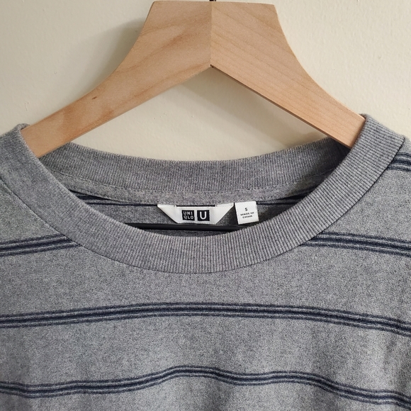 Uniqlo U Striped T-Shirt (S) - Picture 3 of 5